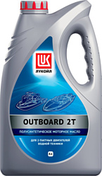 Моторное масло Лукойл Outboard 2Т 4л