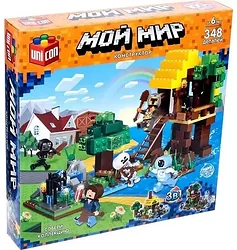 Конструктор Unicon Мой мир 5254637 (348эл)