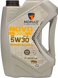 Моторное масло Nomad Novo 9000 5W-30 API SP ILSAC GF-6A 4л Моторное масло Nomad Novo 9000 5W-30 API SP ILSAC GF-6A 4л