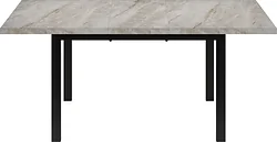 Кухонный стол Senira Велес 120x75 (мрамор эбея/опора черный)