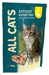 ALL CATS Пауч с курицей (0.1 кг) 25 шт.