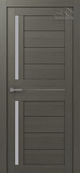 Belwooddoors Мадрид 05 90 см (стекло, экошпон, ильм швейцарский/мателюкс бел)