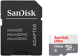 SanDisk Ultra microSDXC SDSQUNR-128G-GN3MA 128GB (с адаптером)