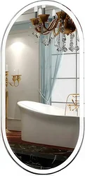 Зеркало Пекам  Iva 1 45x90 Iva1-45x90 (c подсветкой, с механической клавишей включения)