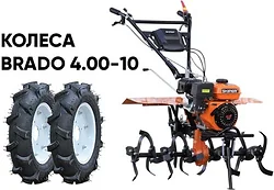 Мотокультиватор Skiper SP-850S + колеса BRADO 4.00-10 (комплект)