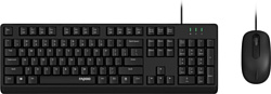 Набор клавиатуры и мыши Rapoo NX1500 (черный)