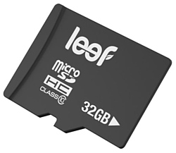 Leef microSDHC Class 10 32GB + SD adapter