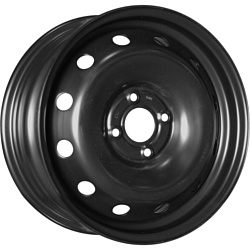 Eurodisk 15001 6x15/4x100 D60.1 ET50 Black