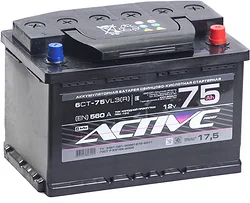 Автомобильный аккумулятор АкТех ActiveFrost 6СТ-75 VLЗ (75Ah) Автомобильный аккумулятор АкТех ActiveFrost 6СТ-75 VLЗ (75Ah)