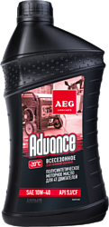 AEG Lubricants Advance SAE 10W-40 API SJ/CF 0.6л