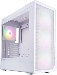 Корпус для компьютера 1stPlayer AU8 ARGB AU8-WH-4FE7-14-W (белый)