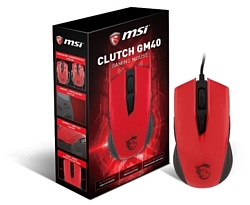 MSI Clutch GM40 Red GAMING Mouse, USB