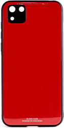 Case Glassy для Huawei Y5p/Honor 9S (красный)
