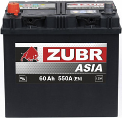 Zubr 60 Ah ZUBR Ultra Asia L+