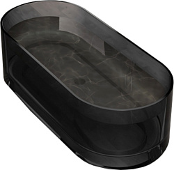 Ванна Abber Kristall AT9708 Onyx