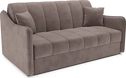 Прямой диван Мебель-АРС Давос ППУ 155x200 см M2-110-48 (Vivaldi капучино)