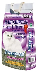 Наполнитель Pussy-Cat Комкующийся 4.5л