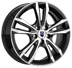 Колесный диск K&K Samara 6x16/5x100 D67.1 ET40 алмаз черный
