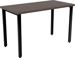 Стол для работы TMB Loft Дарен разборный 1300х600 36 мм (флитвуд серая лава/черный)