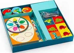 Логическая настольная игра Djeco Развивающая игра Мемо Динозавры 08132 Логическая настольная игра Djeco Развивающая игра Мемо Динозавры 08132