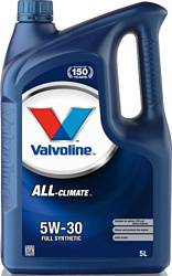 Моторное масло Valvoline All-Climate 5W-30 5л