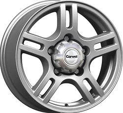 Колесный диск Carwel Ханка 7x16/5x139.7 D108.5 ET35 Серебристый