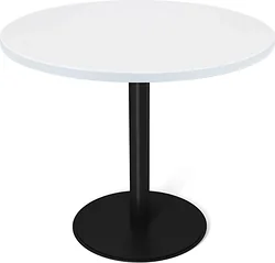 Кухонный стол Sheffilton SHT-TU43/TT 80 SHT-T222 (черный муар/белоснежная шагрень)