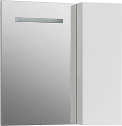 Шкаф-зеркало Belux  Токио В 80 Ш (1, белый глянцевый)