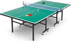 Стол для настольного тенниса Unix Line Indoor 15 mm MDF (green)