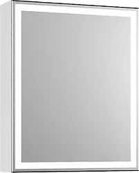 Шкаф-зеркало Lauter  Emma (с подсветкой, белый глянец)