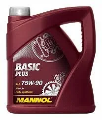 Трансмиссионное масло Mannol Basic Plus 75W-90 API GL 4+ 4л Трансмиссионное масло Mannol Basic Plus 75W-90 API GL 4+ 4л