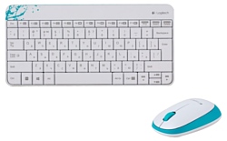 Logitech Wireless Combo MK240 White USB