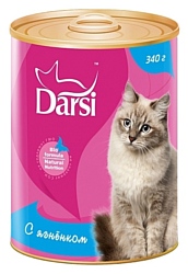 Darsi (0.34 кг) 1 шт. Консервы для кошек с ягненком