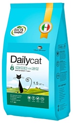DailyCat (1.5 кг) Adult Hairball Chicken & Rice