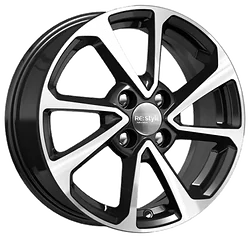 Колесный диск K&K КС861 6x15/4x100 D54.1 ET48 алмаз черный