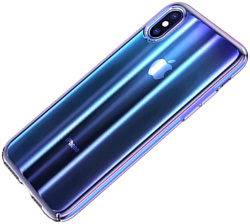 Baseus Aurora для iPhone X (синий)
