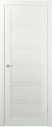 Межкомнатная дверь Юркас Stark ST5 ДО 60x200 (айс/стекло матовое)