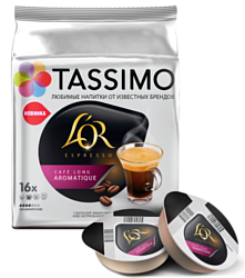 Tassimo L'OR Espresso Cafe Long Aromatique 16 шт