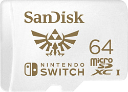 SanDisk For Nintendo Switch microSDXC SDSQXAT-064G-GNCZN 64GB