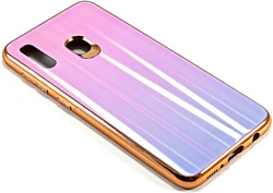 Case Aurora для Galaxy A20/A30 (розовый/фиолетовый)
