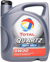 Моторное масло Total Quartz Ineo MC3 5W-30 4л