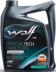 Wolf OfficialTech 0W-20 C5 RFE 5л