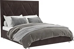 Кровать Мебель-АРС Треви 140 (кордрой коричневый)