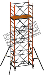 Лестница Тапанар вышка-тура Атлант 2.0x2.0x7.1