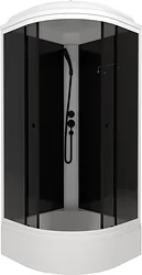 Душевая кабина Triton Грэй-Блэк B 90х90