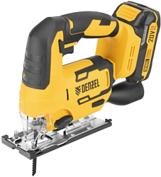 Лобзик Denzel CJH-20-80 (с 1-им АКБ)