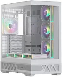 Корпус для компьютера XASTRA Q700 7ARGB-C10-UC (белый) Корпус для компьютера XASTRA Q700 7ARGB-C10-UC (белый)