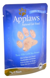 Applaws Cat Pouch Tuna Fillet with Sea Bream (0.07 кг) 12 шт.