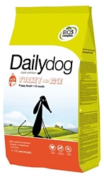Dailydog (3 кг) Puppy Small Breed Turkey and Rice