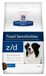 Hill's (3 кг) Prescription Diet Z/D Canine Allergy Management dry